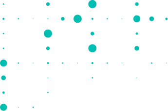 Decorative aqua dot field